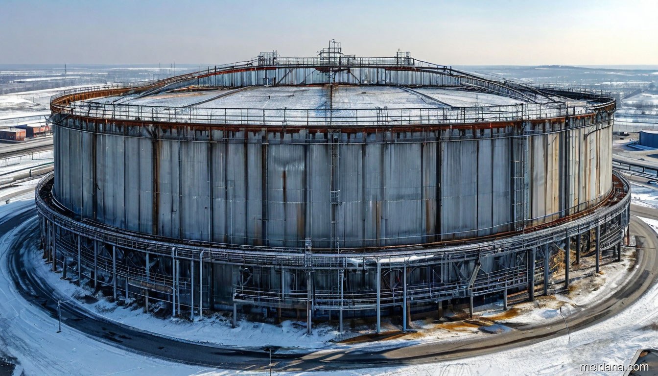 Антидроновая защита резервуара РВС-50000 Орехово-Зуево — ЗОК ЗАСЛОН по СП 542