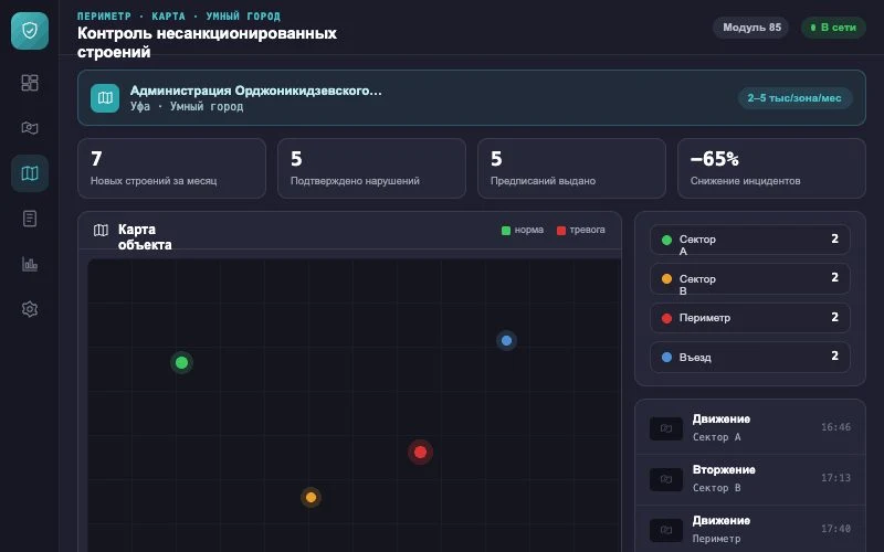 Интерфейс оператора — Система Малахит